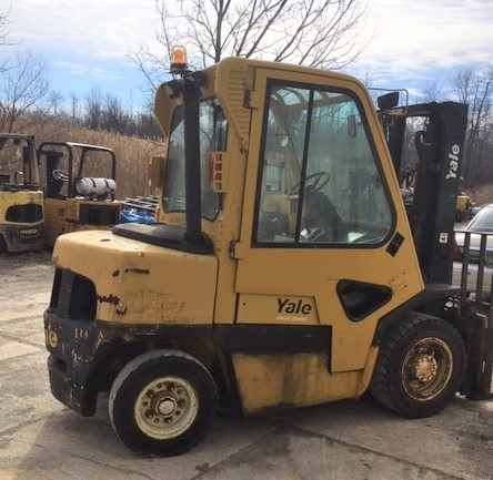 old yale forklift year by serial number